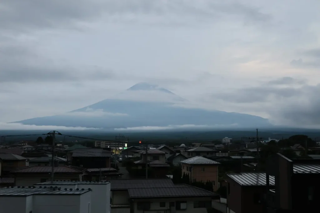 Glamping met zicht op Mount Fuji bij Kawaguchiko tijdens onze reis naar Japan