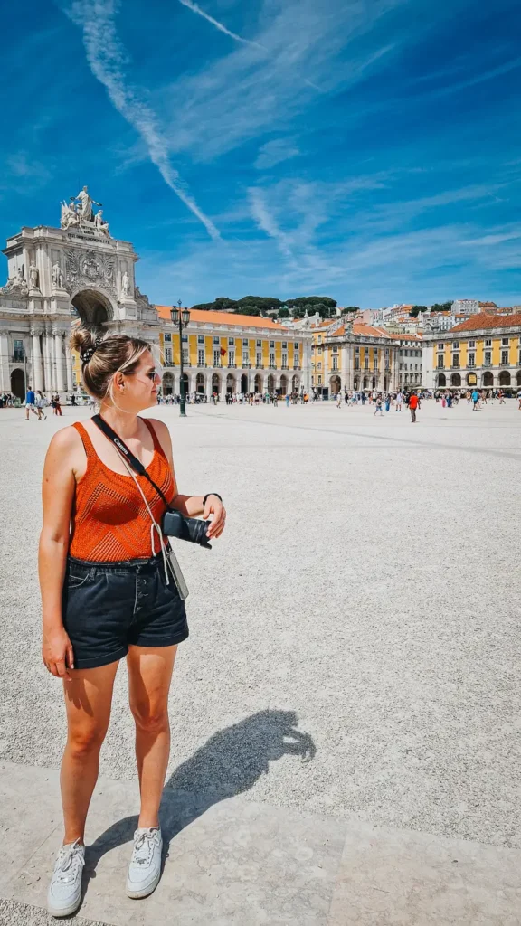 praco do commercio is een van de eerste dingen die je doet op citytrip naar Lissabon wanneer je hotel in het centrum ligt