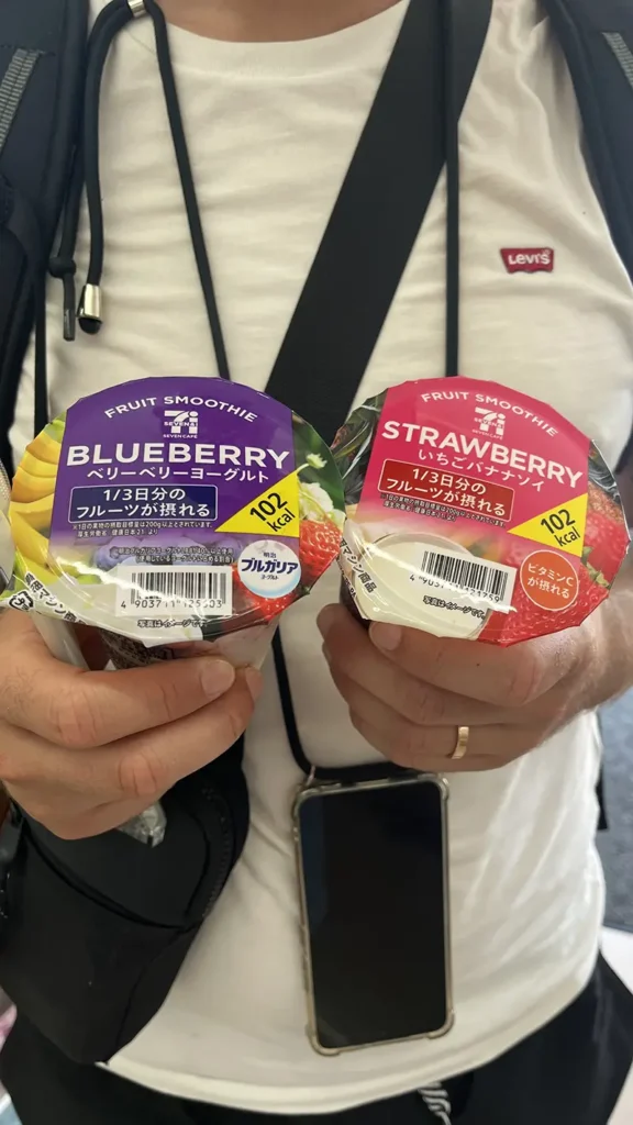 Verse fruit smoothie uit 7-Eleven in Japan