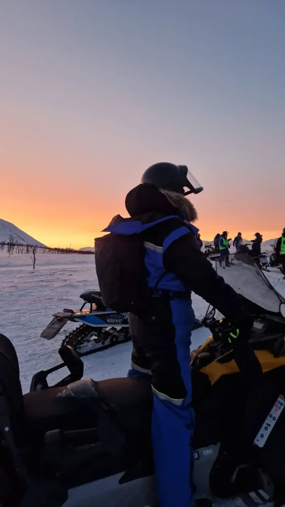 Neem zeker sneeuwscooter op in je reisplanning van Tromso