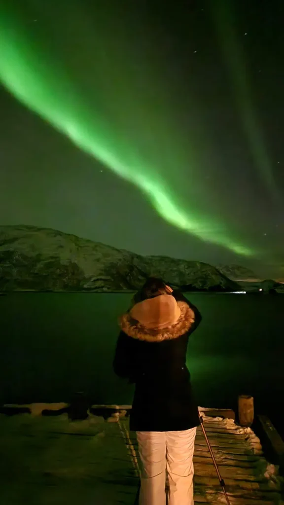 Statief gebruiken bij fotograferen noorderlicht voor stabiele lange sluitertijd